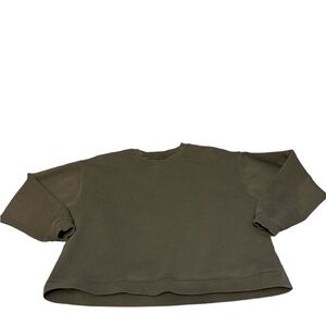 Madewell cropped sweatshirt